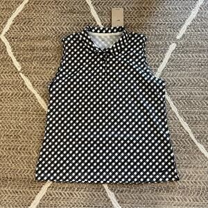 Nike checkered sport polo tank sz XL